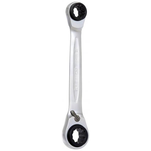 KS Tools 5034553 503.4553 oboustranný očkový klíč Délka klíče (cm) (jen pro nadpis) 21 - 27 mm