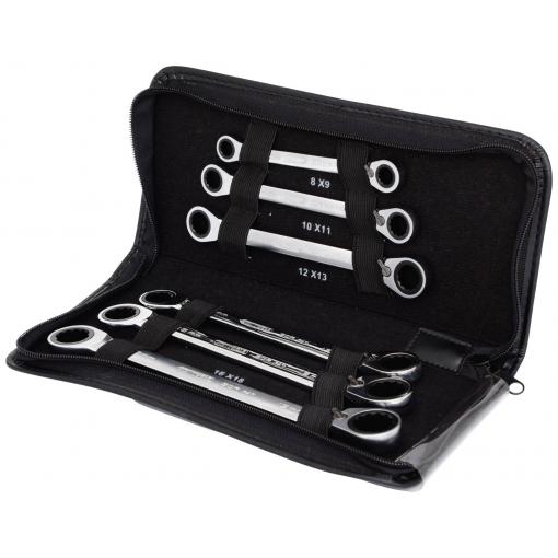 KS Tools 503.4580 sada oboustranných očkových klíčů Délka klíče (cm) (jen pro nadpis) 8 - 19 mm