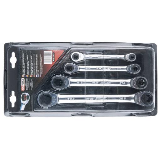 KS Tools 5034364 503.4364 sada oboustranných ráčnových klíčů Délka klíče (cm) (jen pro nadpis) 6 - 20 mm