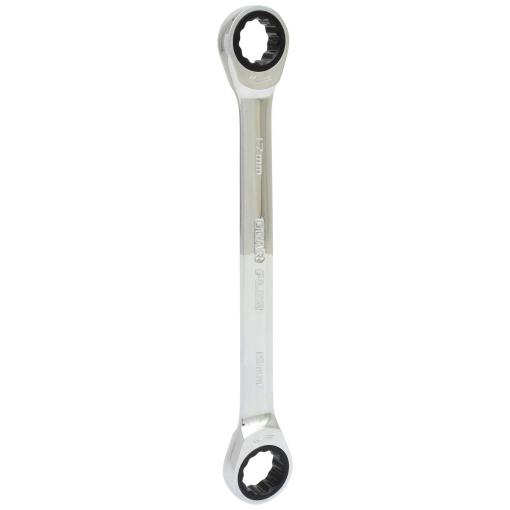 KS Tools 5034507 503.4507 oboustranný očkový klíč Délka klíče (cm) (jen pro nadpis) 17 - 19 mm