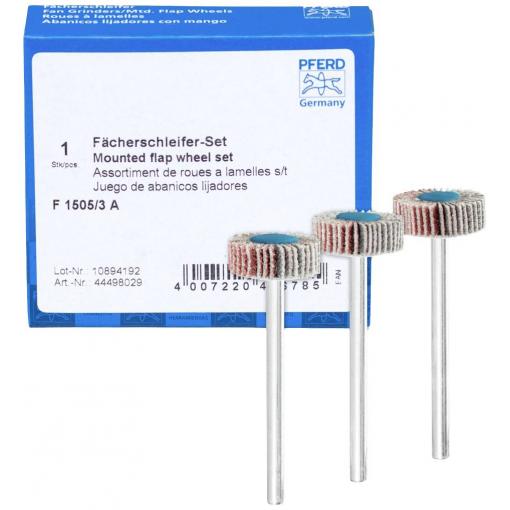 PFERD TOOLS 44498029 Vějířový brusný kotouč Průměr 15 mm 1 sada