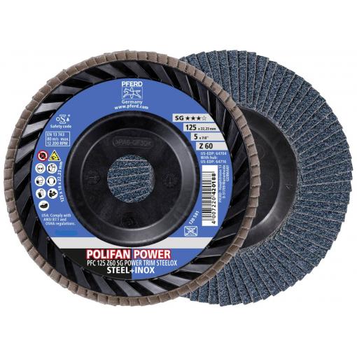 PFERD TOOLS 67772126 lamelový kotouč Průměr 125 mm Zrnitost=60 10 ks