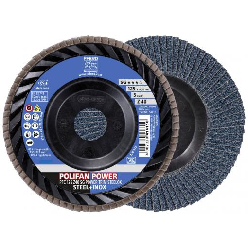 PFERD TOOLS 69301039 lamelový kotouč Průměr 125 mm Zrnitost=40 10 ks