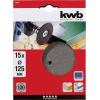 kwb 490210 Sada brusných kotoučů Průměr 125 mm 15 ks