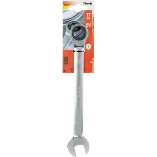 kwb 460417 sada oboustranných ráčnových klíčů 1 ks Délka klíče (cm) (jen pro nadpis) 17 mm