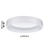 Paulmann 70906 Ardora LED stropní svítidlo LED pevně vestavěné LED 23.5 W bílá (lesklá)