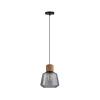 Paulmann Elia 79739 závěsné světlo LED E27 20 W korková, kouřová, černá