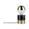 Paulmann Vala 79742 stolní lampa LED E27 20 W černá, mramorová , mosaz