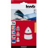 kwb 496818 brusný papír pro delta brusky Zrnitost 180 (d x š) 62, 93 mm, mm x 100 mm 5 ks