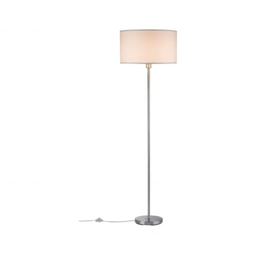 Paulmann Tessa 70922 stojací lampa LED E27 60 W krémová, nerezová ocel kartáčovaná