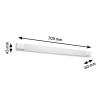 Paulmann Quasar 79715 LED osvětlení zrcadla 10.5 W teplá bílá chrom, bílá