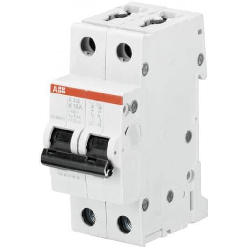 ABB 2CDS252001R0337 S202-K4 elektrický jistič 2pólový