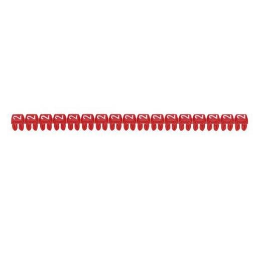 Legrand Legrand 038212 označovací klip na kabely Otisk (Kabelový značkovač) 2 Rozsah vnějšího průměru 2 do 3.20 mm 038212