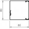 OBO Bettermann 6248694 kabelová lišta držák kabelů (d x š x v) 2000 x 80 x 80 mm 1 ks bílá