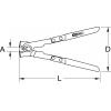 KS Tools 115.1050 Svorkové kleště s držákem na uši, 260mm