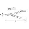 Štípací kleště, vytvarované hroty, 240 mm KS Tools 115.1049