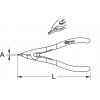 Rozpěrné kleště, rýhované, 210mm KS Tools 115.1048