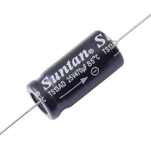 Suntan TS13AE2AR47MSB000R elektrolytický kondenzátor axiální 0.47 µF 100 V 0.2 % (Ø x d) 13 mm x 6.30 mm 1 ks