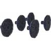 KS Tools 100.4037 Sada brusiv kol, Ø 105 mm, 5 ks