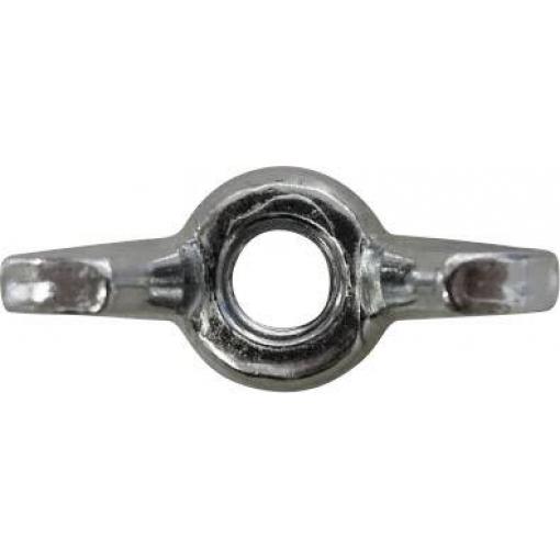 TOOLCRAFT 812810 křídlová matice M6 ocel pozinkované 100 ks