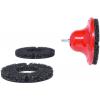 KS Tools 100.5070 Sada brusiv na náboj kola Ø 160 mm, vnitřní Ø 75 mm, 4 ks