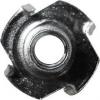 TOOLCRAFT 812813 zatloukací matice M6 ocel 100 ks