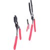 KS Tools 115.5010 Sada kleští pro postupné odstranění hadice, zahnutá, 3 ks