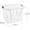 Siena HOME úložný box Anzio 55 l (š x v x h) 51 x 37.2 x 38.5 cm 1 ks
