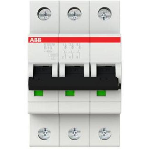 ABB 2CDS273001R0105 S203M-B10 elektrický jistič 3pólový