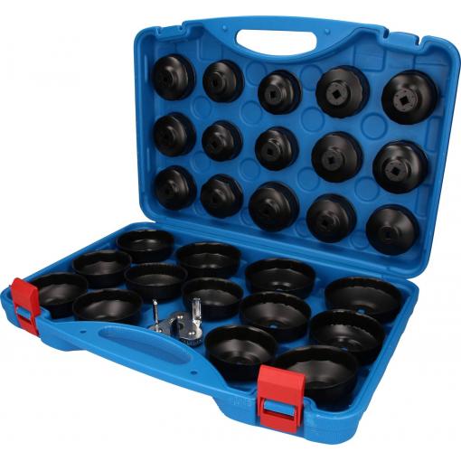 Brilliant Tools BT711050 Sada klíčů k olejovému filtru, 30 ks