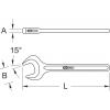 KS Tools 963.7156 9637156 jednostranný klíč Délka klíče (cm) (jen pro nadpis) 16 mm
