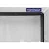 magnetoplan vitrína 1214100 Použití pro formát papíru: 6 x DIN A4 venkovní prostor 1214100 hliník bílá 1 ks