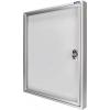 magnetoplan vitrína 1214200 Použití pro formát papíru: 9 x DIN A4 venkovní prostor 1214200 hliník bílá 1 ks