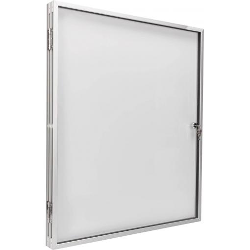 magnetoplan vitrína 1215100 Použití pro formát papíru: 6 x DIN A4 interiér 1215100 hliník bílá 1 ks