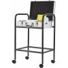 magnetoplan 11115101 moderační kufřík ocel 530 mm x 800 mm x 400 mm černá