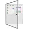 magnetoplan vitrína 1215000 Použití pro formát papíru: 4 x DIN A4 interiér 1215000 hliník bílá 1 ks