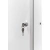 magnetoplan vitrína 1215000 Použití pro formát papíru: 4 x DIN A4 interiér 1215000 hliník bílá 1 ks