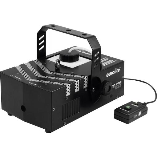 Eurolite DYNAMIC FOG 700 výrobník mlhy včetně dálkového kabelového ovládání, včetně upevňovacího třmenu, se světelným efektem