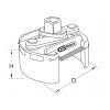 KS Tools 7005005 Univerzální klíč k olejovému filtru 60-80 mm