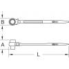 KS Tools 5223236 522.3236 Klíč na lešení Délka klíče (cm) (jen pro nadpis) 32 - 36 mm
