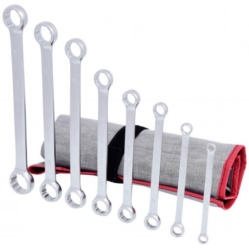 KS Tools 9200448 920.0448 sada oboustranných očkových klíčů Délka klíče (cm) (jen pro nadpis) 6 - 22 mm