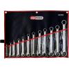 KS Tools 9200450 920.0450 sada oboustranných očkových klíčů Délka klíče (cm) (jen pro nadpis) 6 - 32 mm