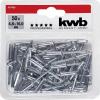 kwb 407486 slepý nýt (Ø x d) 4.8 mm x 16 mm hliník hliník hliník 50 ks