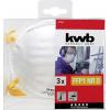 kwb 379130 respirátor proti jemnému prachu FFP1 3 ks
