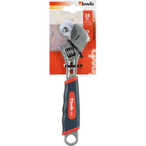 kwb 167800 přestavitelný klíč Délka klíče (cm) (jen pro nadpis) 24 mm Délka klíče (palce) (jen pro nadpis) 1