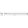Trilux Deveo Fit #7541040 LED světlo do vlhkých prostor LED 51 W bílá šedá
