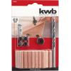 kwb 028086 sada spirálových vrtáků do dřeva 31dílná 8 mm 31 ks