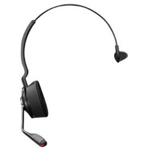 Jabra Engage 55 Headset otevřená (On Ear) DECT mono černá regulace hlasitosti, Vypnutí zvuku mikrofonu, monofonní telefon
