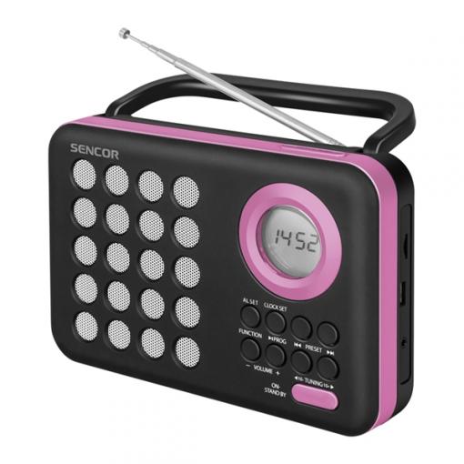 Rádio SENCOR SRD 220 BPK s USB/MP3