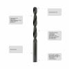 kwb 209675 HSS spirálový vrták, 7.5 mm, délka 109 mm, DIN 338, válcová stopka, 1 ks